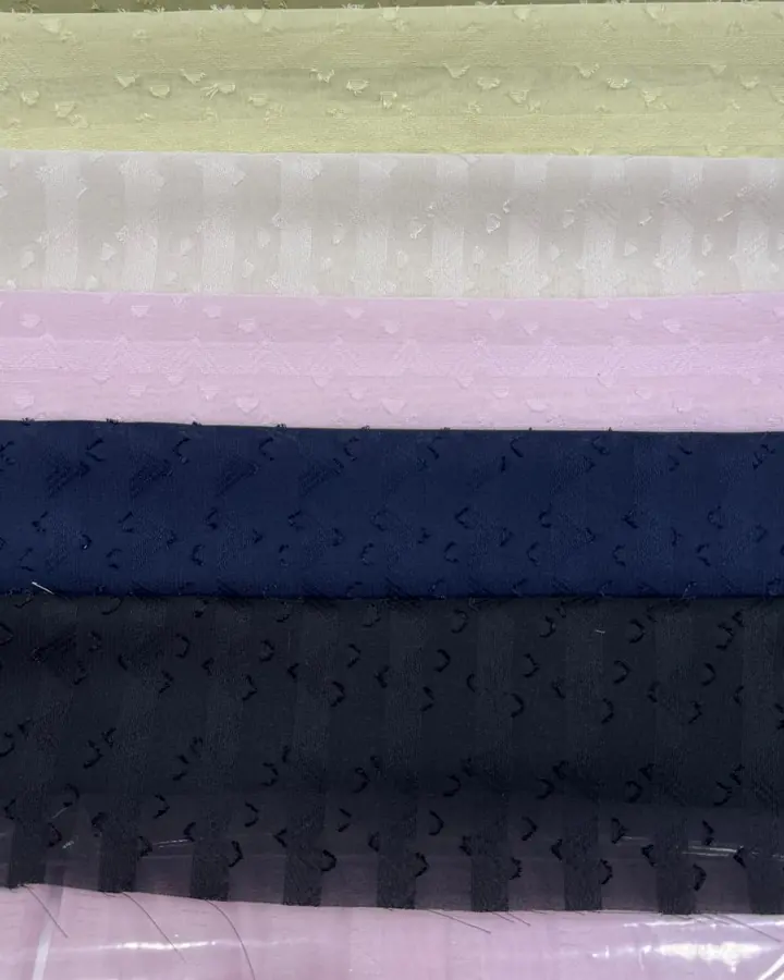 Chiffon Jacquard photographed fabric view 4 of 18