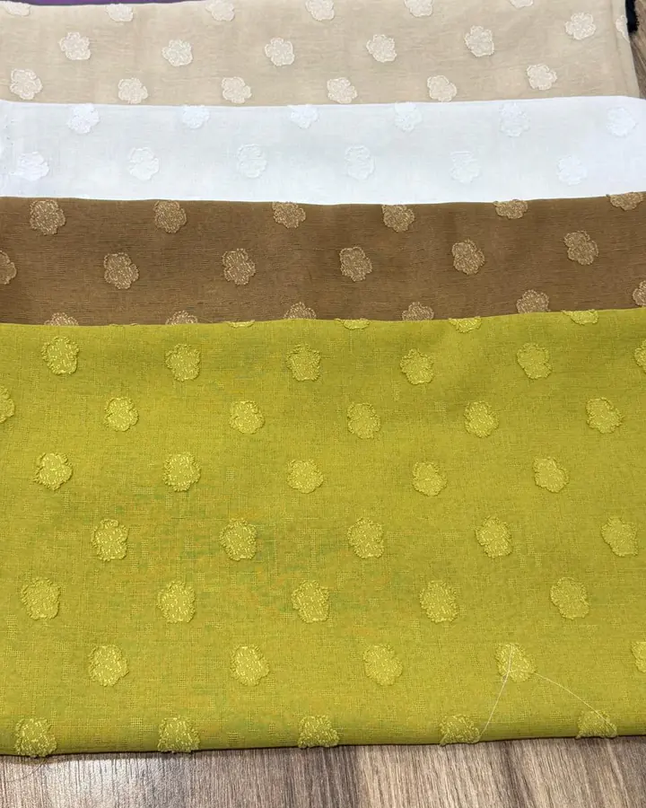 Chiffon Jacquard photographed fabric view 5 of 18