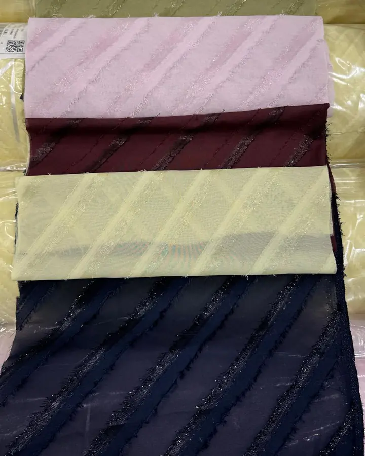 Chiffon Jacquard photographed fabric view 9 of 18