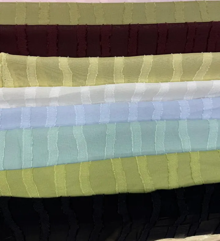 Chiffon Jacquard photographed fabric view 17 of 18