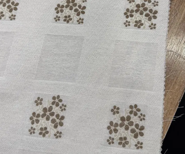 Cotton Jacquard photographed fabric view 2 of 2