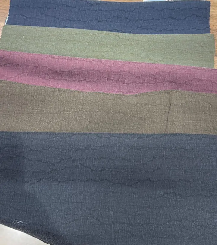 Lyocell Tencel Jacquard photographed fabric view 4 of 7