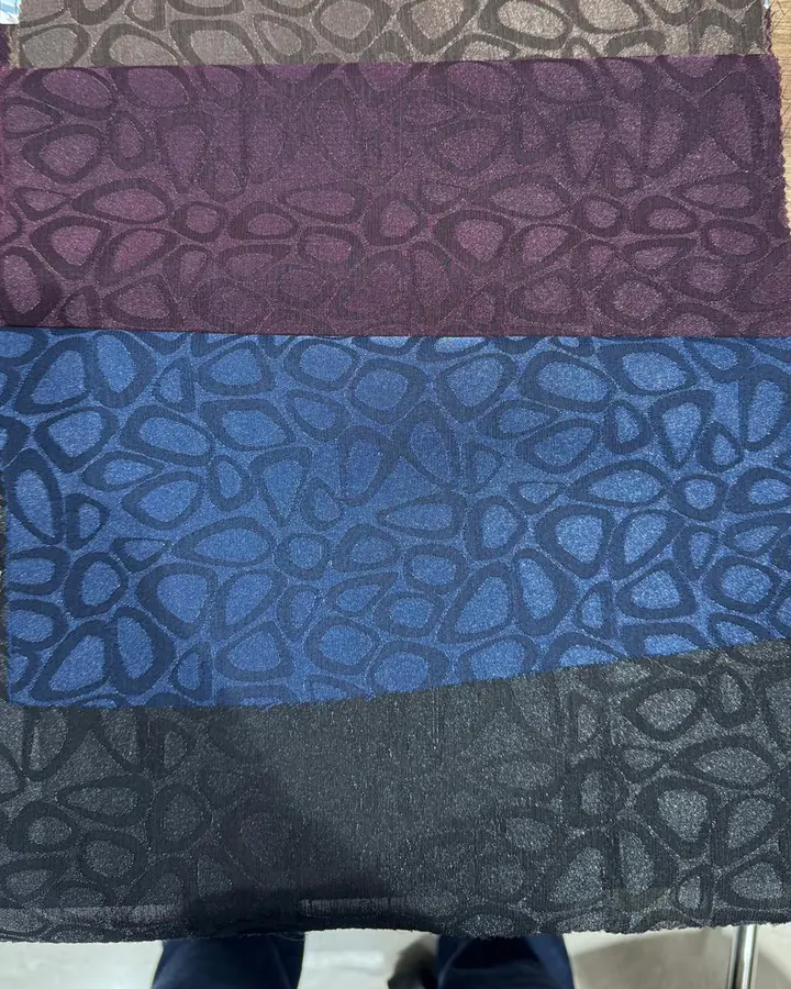 Satin Jacquard photographed fabric view 5 of 12