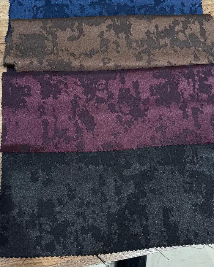 Satin Jacquard photographed fabric view 6 of 12