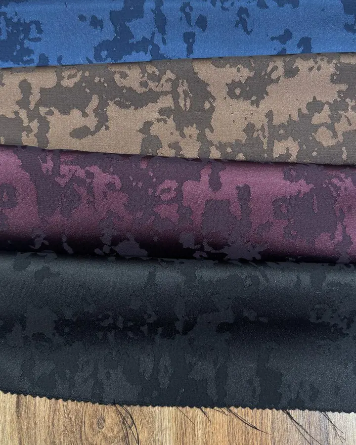 Satin Jacquard photographed fabric view 7 of 12