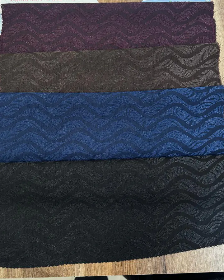 Satin Jacquard photographed fabric view 9 of 12