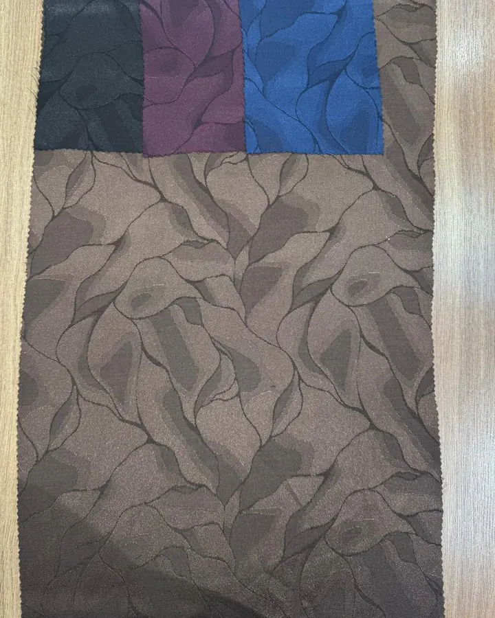 Satin Jacquard photographed fabric view 10 of 12