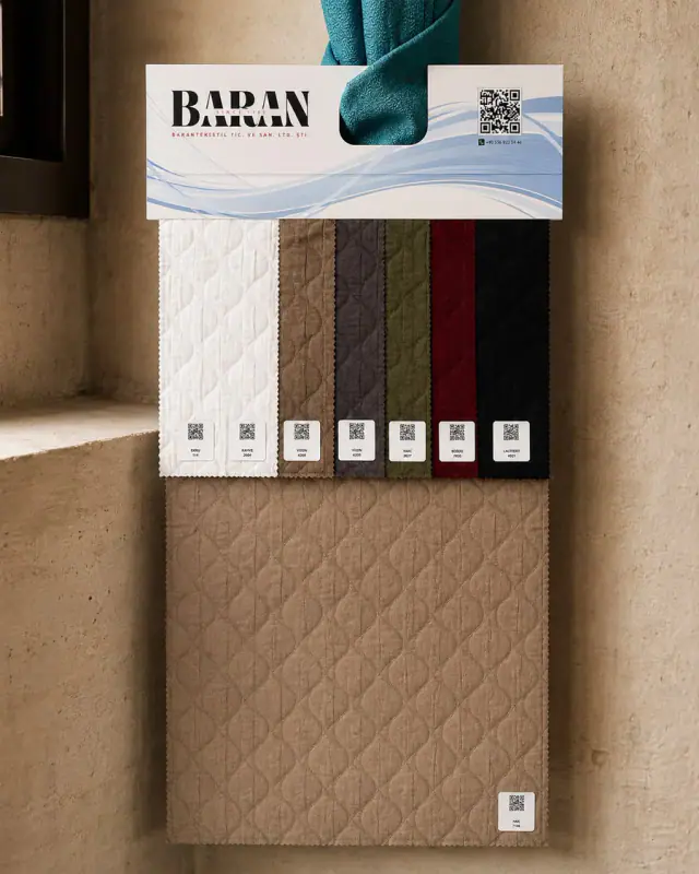 Baranteks Winter 2027/28 fabric selection, article BT-W27-022